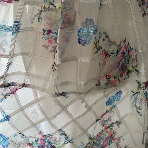 Anthro dress!!! Lovely water color tea dress - Picture 3 of 4